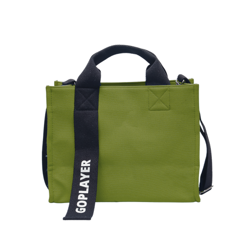 GoPlayer Golf Canvas Tote Bag (Green)