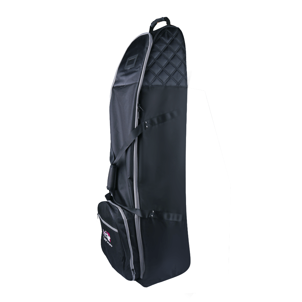 GoPlayer two-wheel travel outer bag (black with gray)