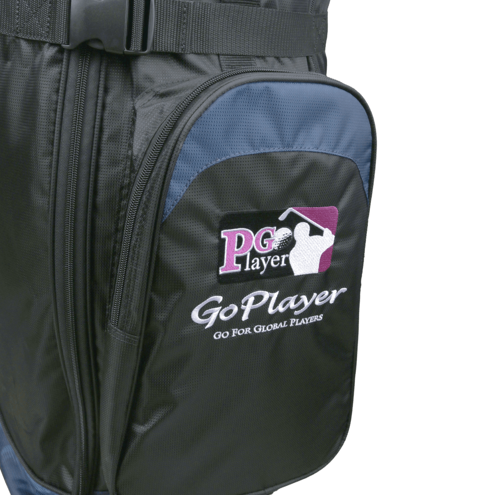 GoPlayer wheeled travel air bag (black and blue)