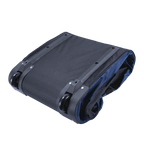 GoPlayer wheeled travel air bag (black and blue)