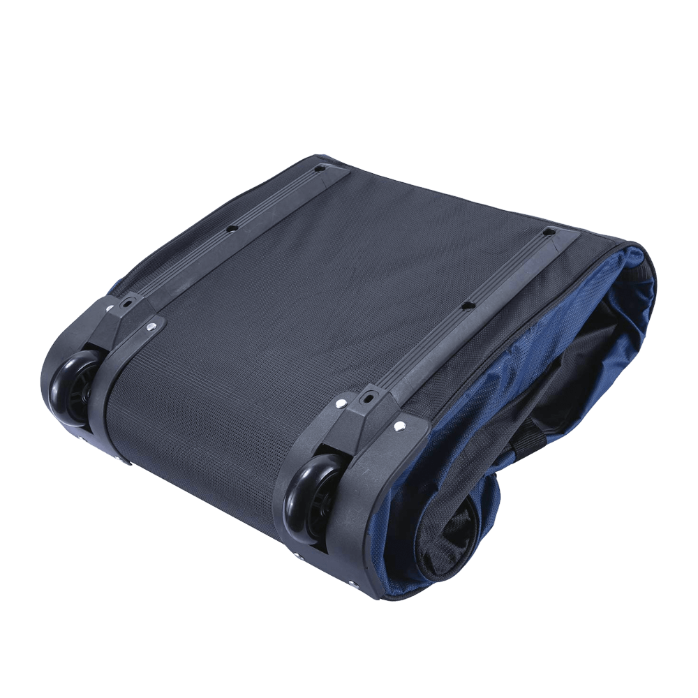 GoPlayer wheeled travel air bag (black and blue)