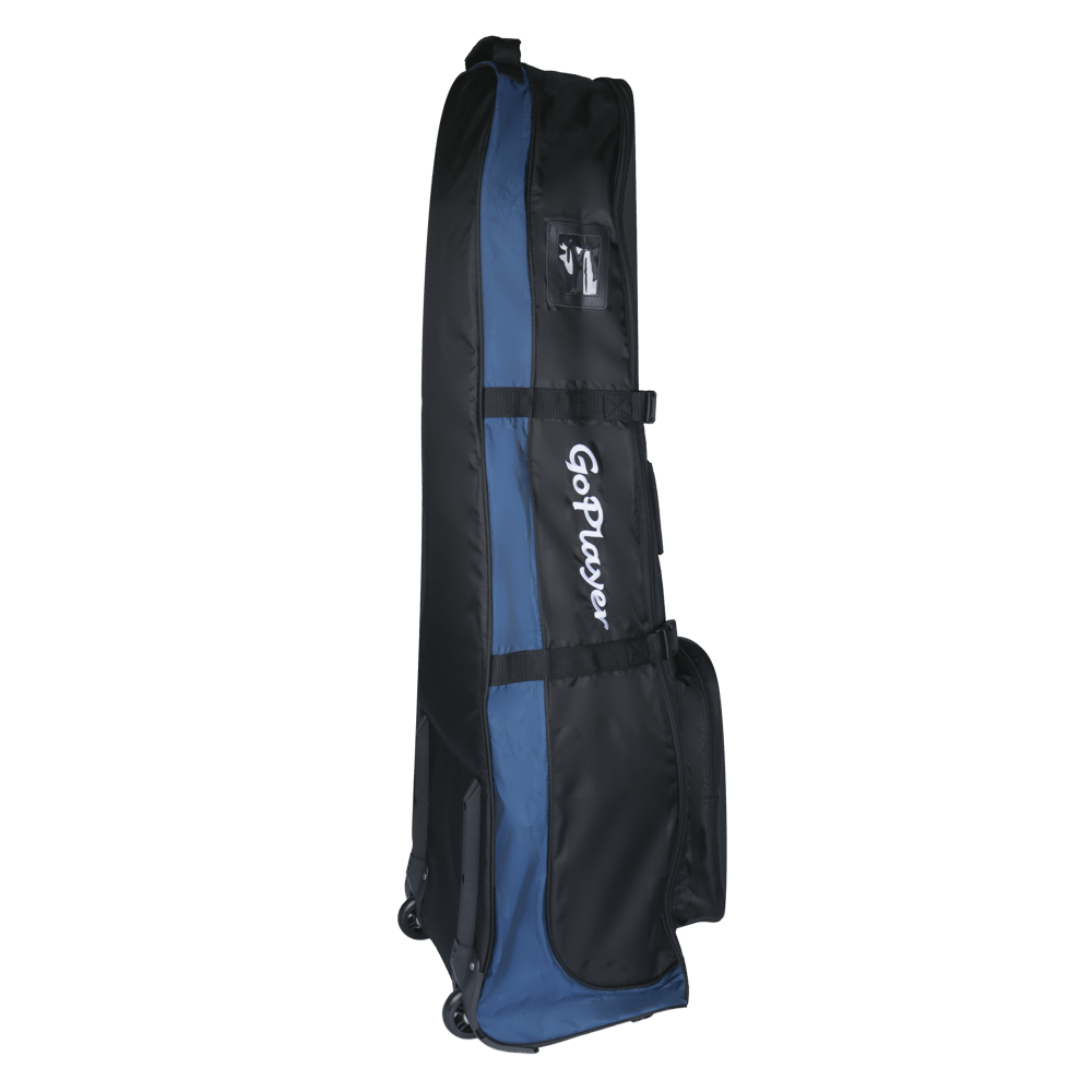 GoPlayer wheeled travel air bag (black and blue)