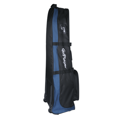 GoPlayer wheeled travel air bag (black and blue)