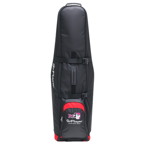 GoPlayer Wheeled Travel Airbag (Black/Red)