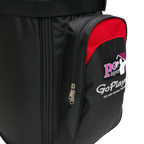 GoPlayer有輪旅行航空包(黑紅)