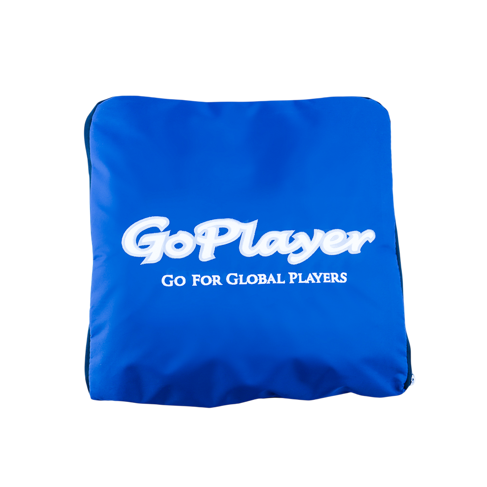GoPlayer シンプルトラベルアウターバッグ（ブルー）