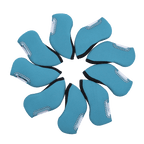 GoPlayer プレミアム チェック柄 アイアン セット (スカイ ブルー)