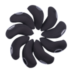 GoPlayer Plaid 3D Iron Set (All Black)