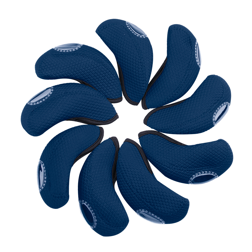 GoPlayer 3D golf iron set (all navy blue)