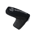 GoPlayer Embossed Putter Cover (L-shape, Black)