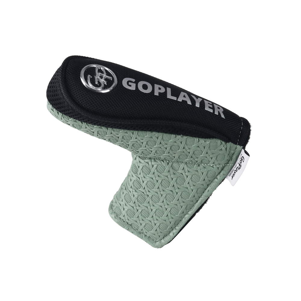 GoPlayer Embossed Putter Cover (Light Green)