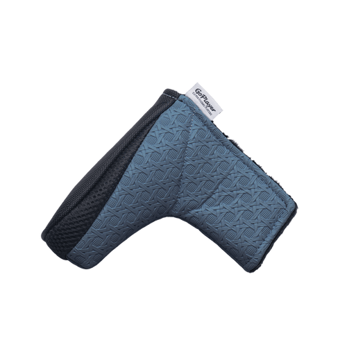 GoPlayer Embossed L Putter Cover (Dark Blue)