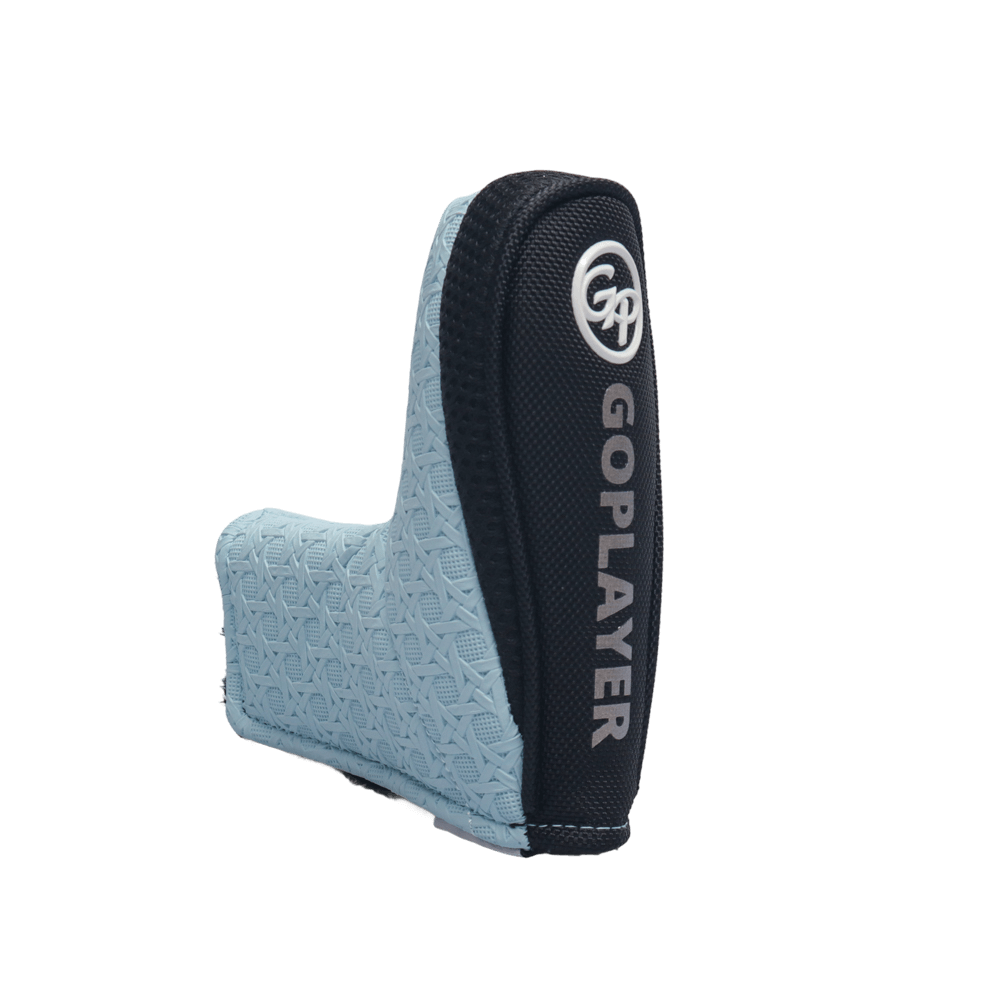 GoPlayer Embossed L Putter Cover (Light Blue)