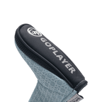 GoPlayer Embossed L Putter Cover (Light Blue)