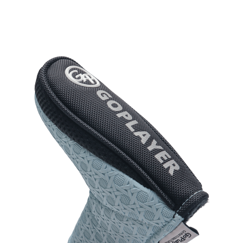 GoPlayer Embossed L Putter Cover (Light Blue)