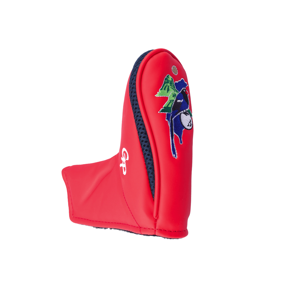 GoPlayer Blue Magpie L Putter Cover (Red)