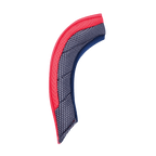 GoPlayer Iron Wooden Pole Set Western Flag (Red)