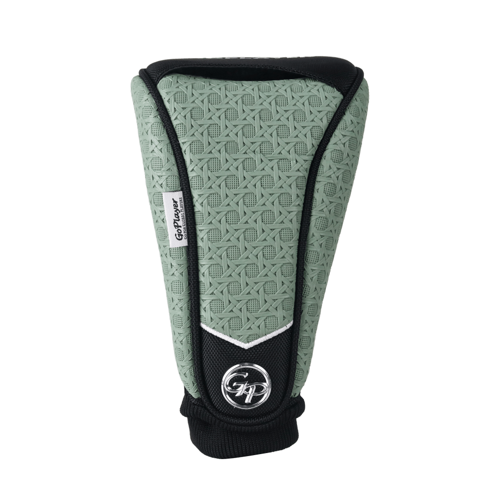 GoPlayer Embossed Driver Headcover (Light Green)