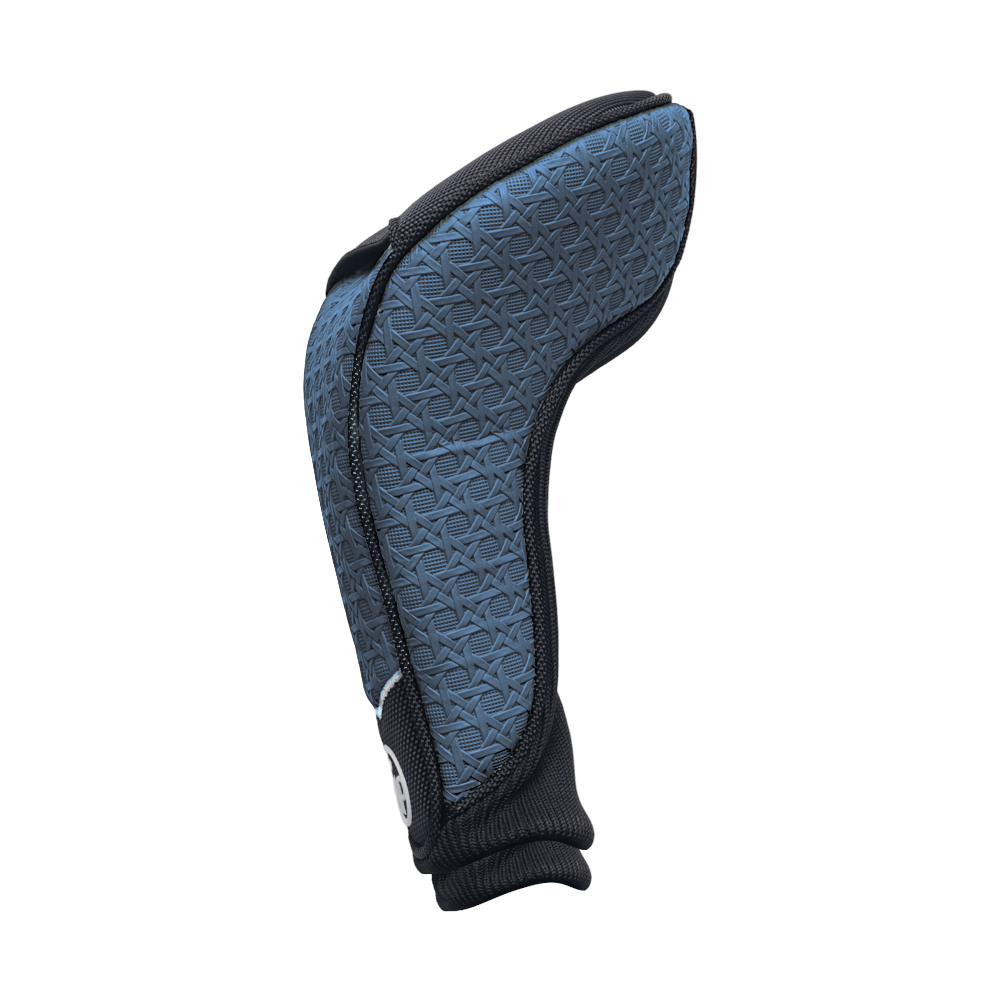 GoPlayer embossed No. 1 wood cover (dark blue)