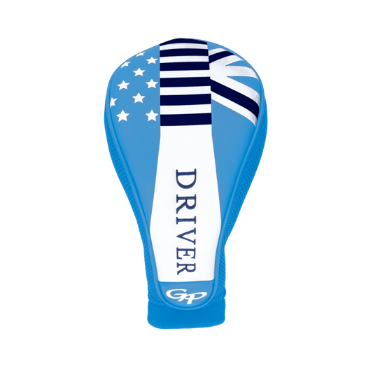 GoPlayer Driver Cover Western Flag (Light Blue)