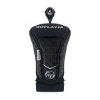 GoPlayer エンボス加工フェアウェイウッドヘッドカバー（ブラック）
