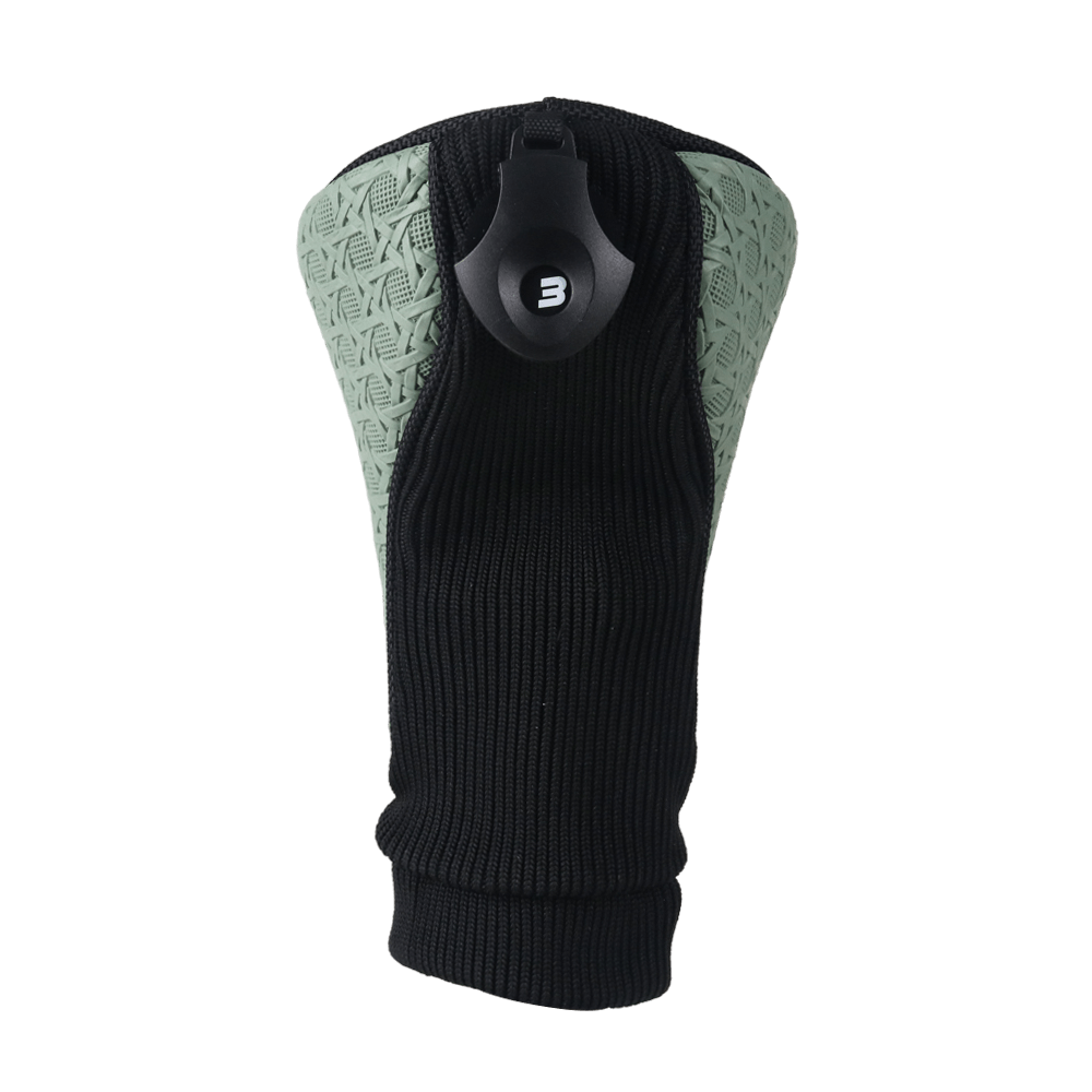GoPlayer Embossed Fairway Wood Headcover (Light Green)