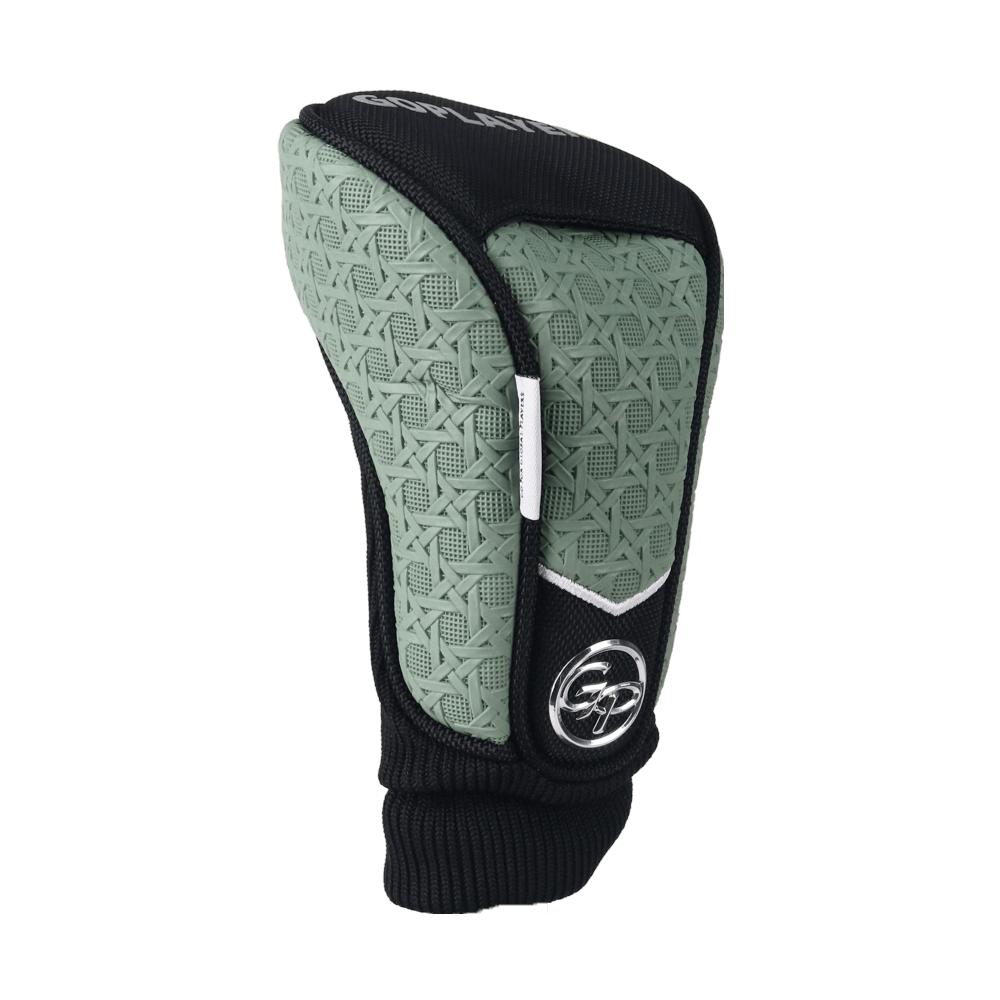 GoPlayer Embossed Fairway Wood Headcover (Light Green)