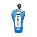 GoPlayer Fairway Wood Cover Western Flag (Light Blue)