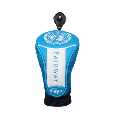 GoPlayer Fairway Wood Cover United Nations (Aqua)