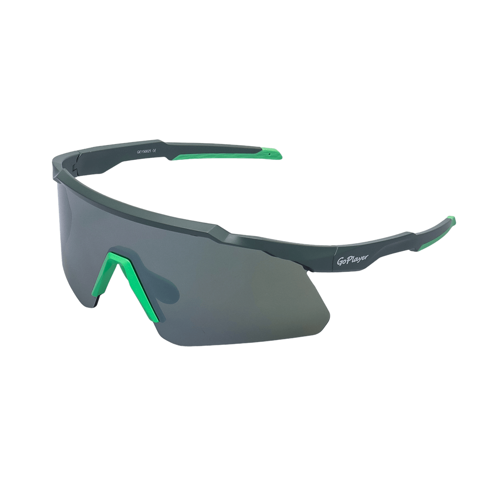 GoPlayer スポーツサングラス（水銀メッキのシルバーフレーム）