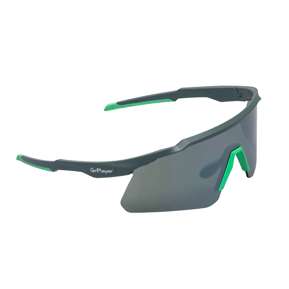 GoPlayer スポーツサングラス（水銀メッキのシルバーフレーム）