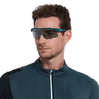 GoPlayer運動太陽眼鏡(藍框鍍水銀片)