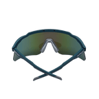 GoPlayer スポーツサングラス（青いフレームに緑のレンズ）