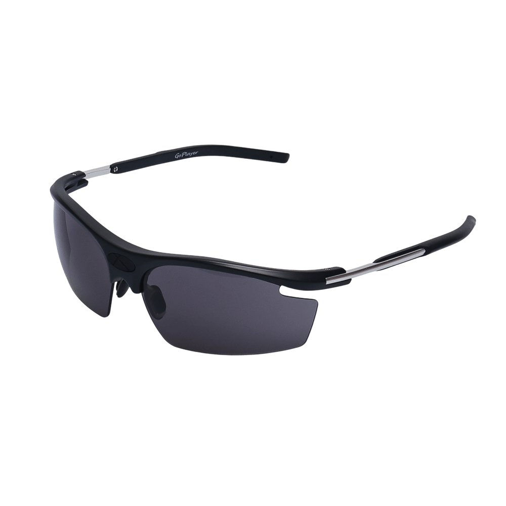 GoPlayer輕量太陽眼鏡(砂黑框灰片)