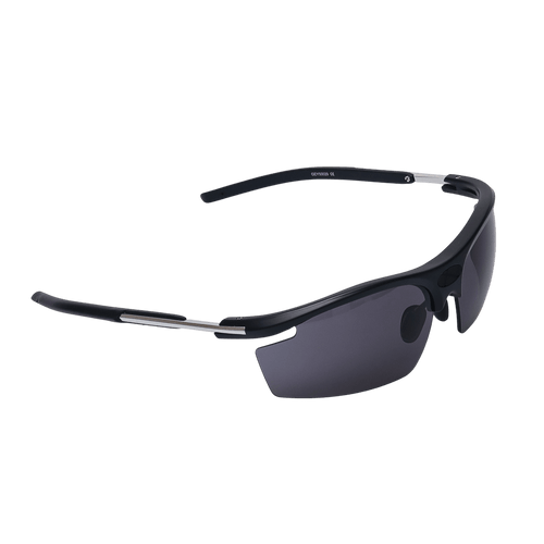 GoPlayer Lightweight Sunglasses (Sand Black Frame Gray Lenses)