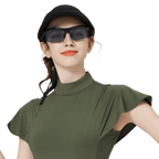 GoPlayer輕量太陽眼鏡(砂黑框灰片)