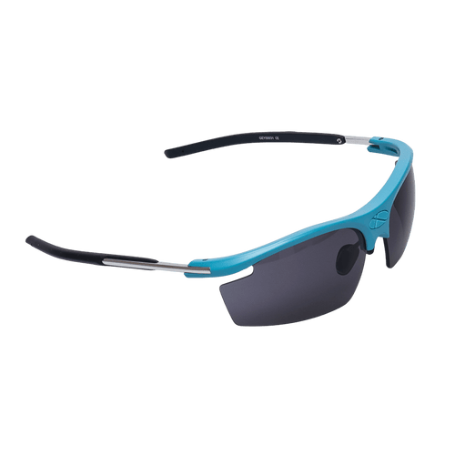 GoPlayer Lightweight Sunglasses (Light Blue Frame Gray Lenses)