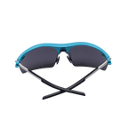 GoPlayer Lightweight Sunglasses (Light Blue Frame Gray Lenses)