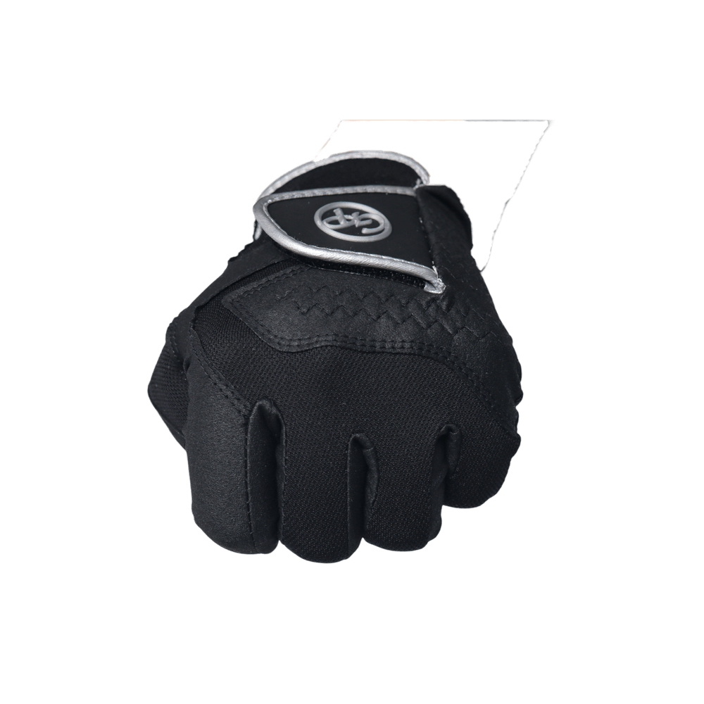 GoPlayer FlexFit Golf Gloves(Black)