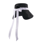 GoPlayer レディース 大きなつば 折りたたみサンハット (ブラック)