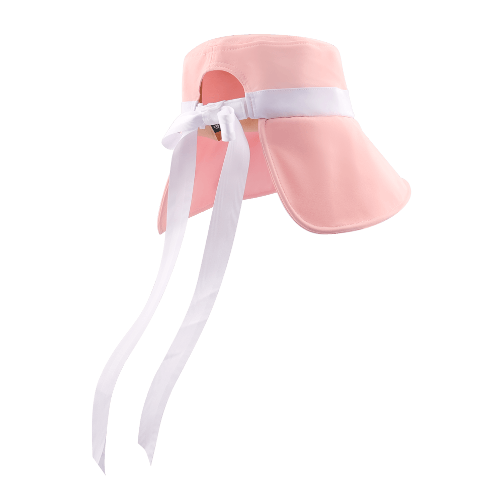 GoPlayer Women's Large Brim Folding Sun Hat (Pink)