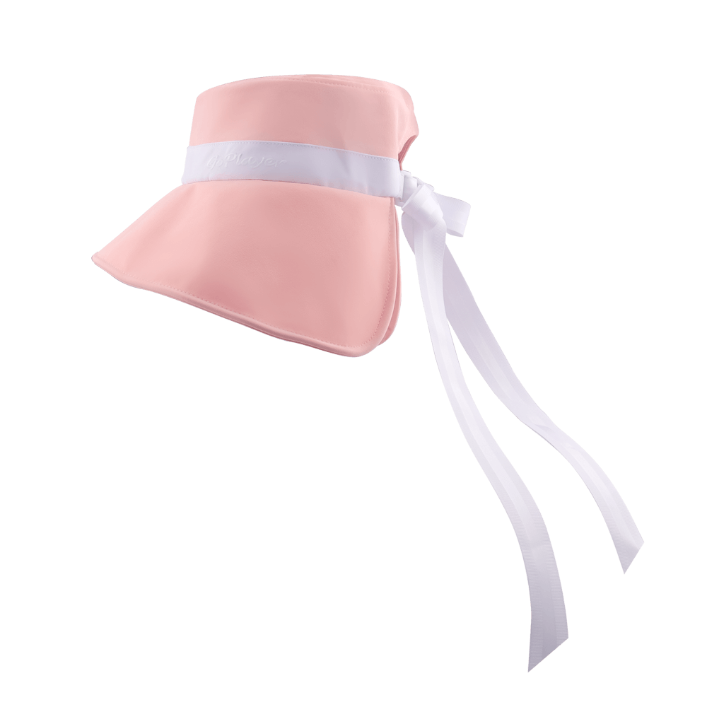 GoPlayer Women's Large Brim Folding Sun Hat (Pink)