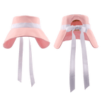 GoPlayer Women's Large Brim Folding Sun Hat (Pink)