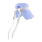 GoPlayer女大帽簷摺叠遮陽帽(淺藍)