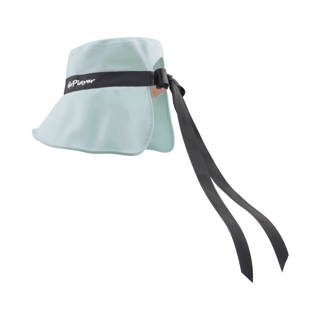 GoPlayer Women's Large Brim Folding Sun Hat (Pink)