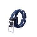 GoPlayer Men's Golf Elastic Belt (Blue, White)
