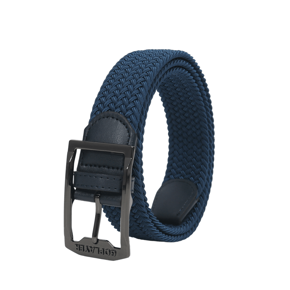GoPlayer Men's Golf Woven Belt (Blue)