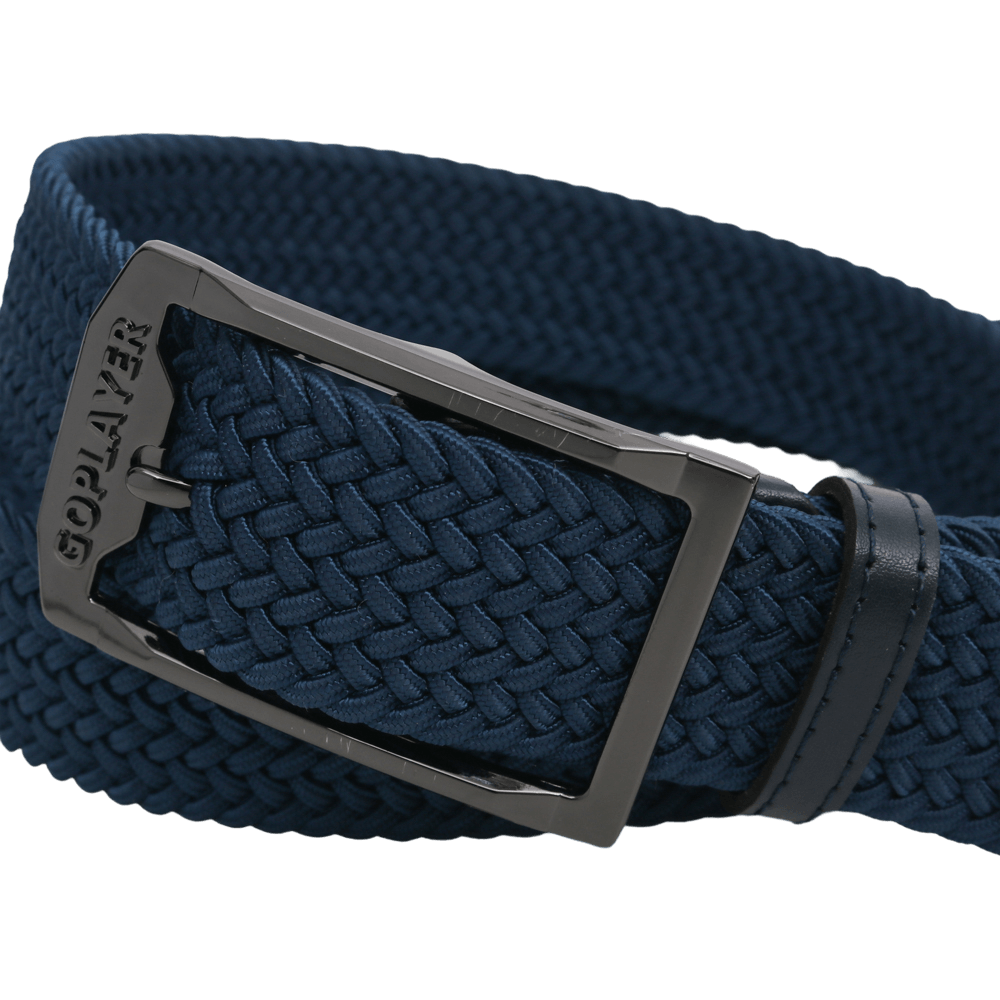 GoPlayer Men's Golf Woven Belt (Blue)