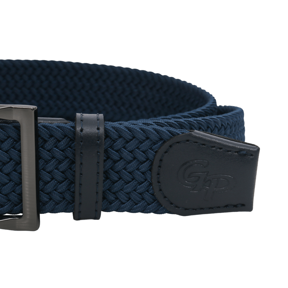 GoPlayer Men's Golf Woven Belt (Blue)