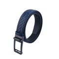 GoPlayer woven calfskin leather belt (dark blue)